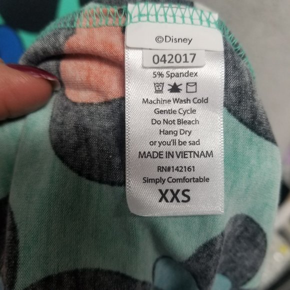 LULAROE Women's Minnie Mouse Head Tunic Top Size XXS - Picture 6 of 7